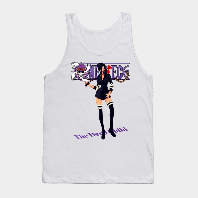 Nico Robin One Piece Tank Top by KDungUniversal